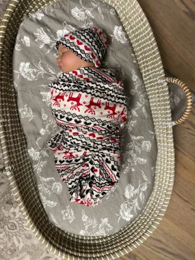 Baby Swaddle Set: Holiday Edition