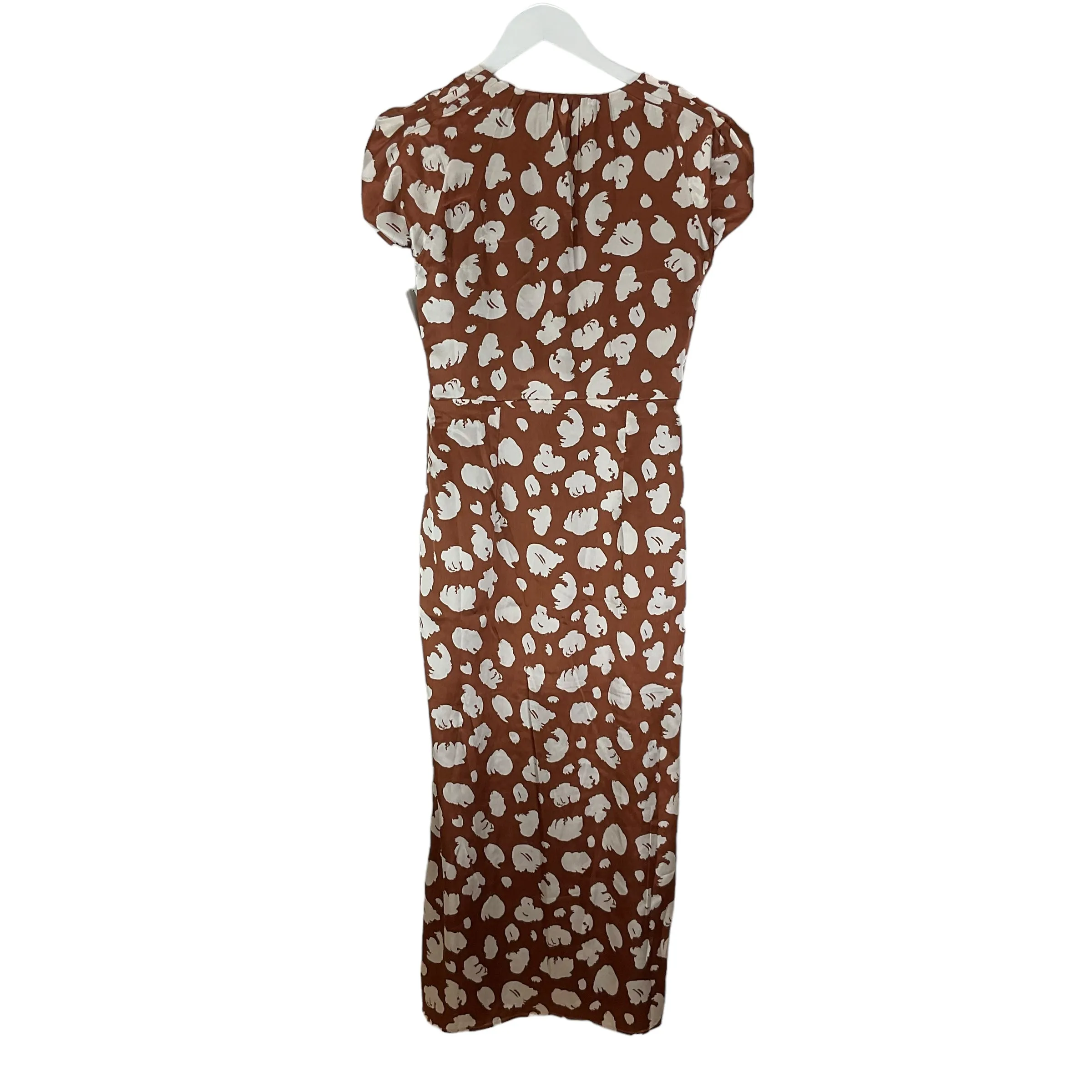 Dress Casual Maxi By French Connection In Brown, Size: 6