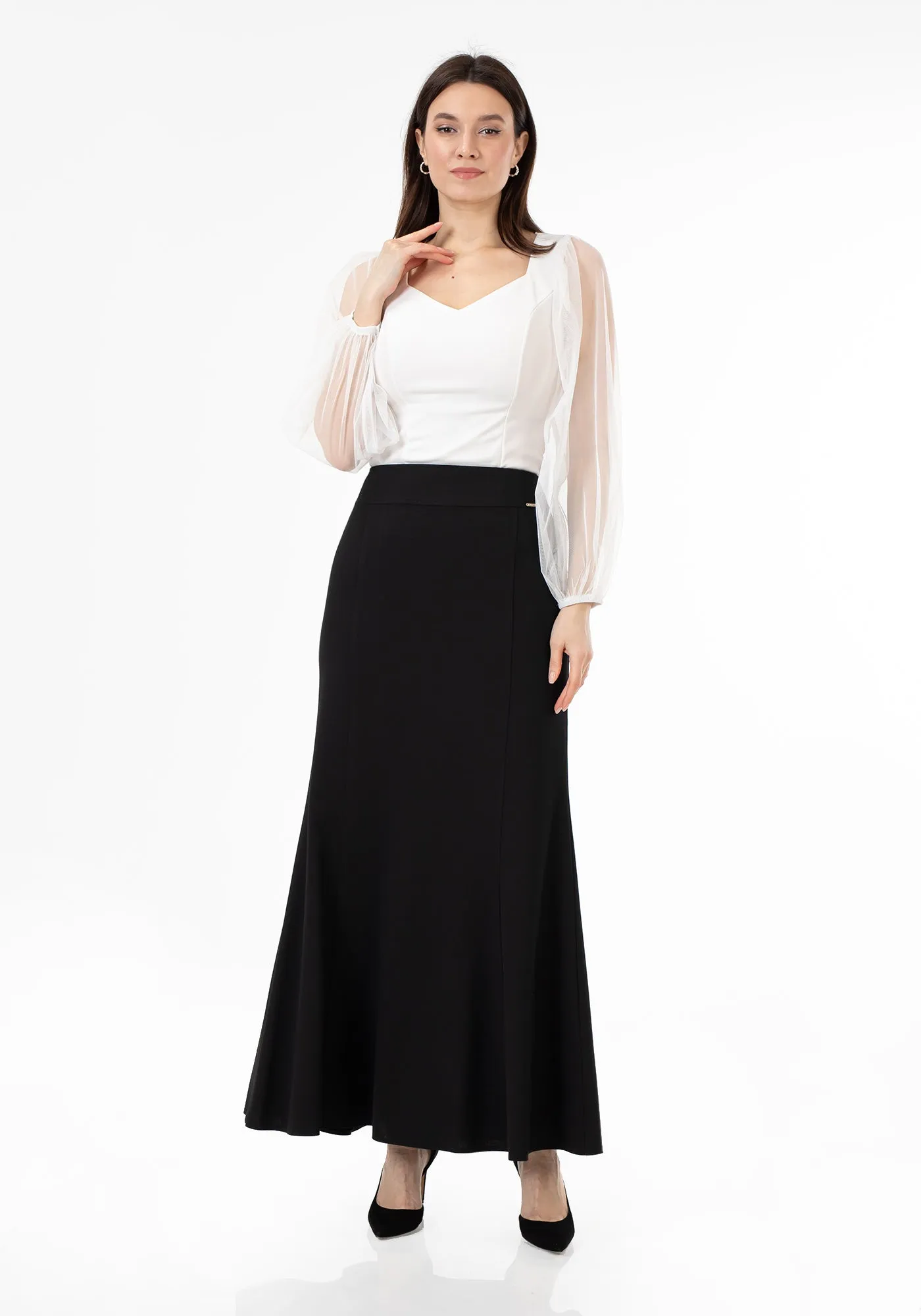 Fishtail Maxi Skirt | Regular & Plus Size