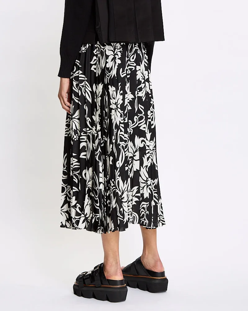 Floral Print Skirt