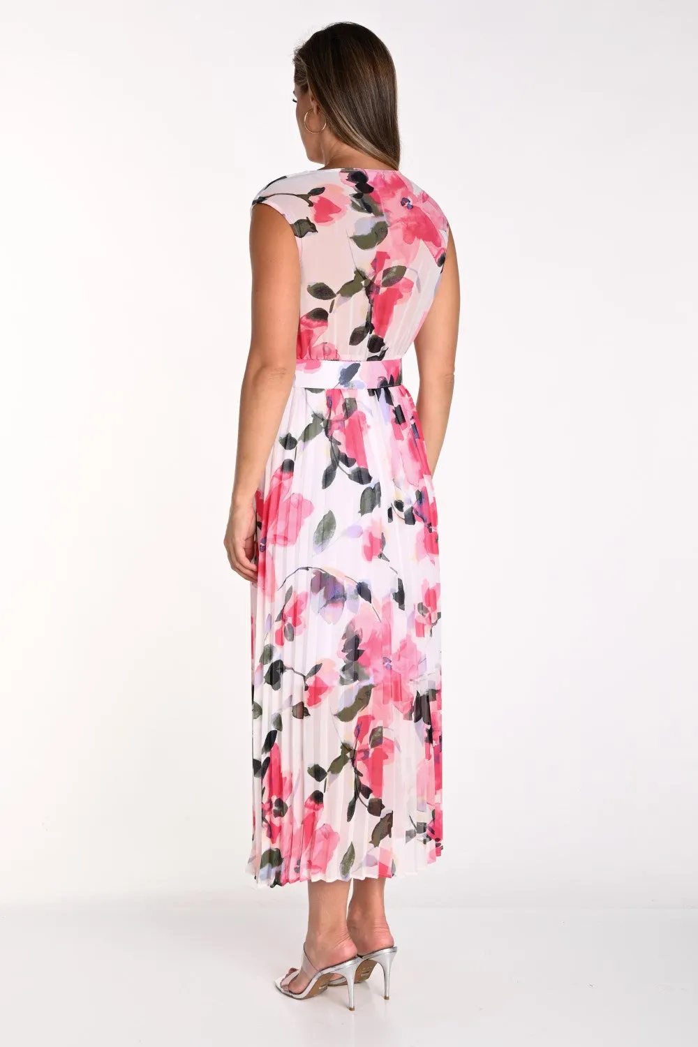 Frank Lyman Dress 241335U Off-White/Pink