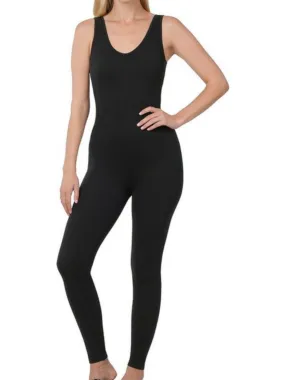 Hallie Ribbed Bodysuit - Black