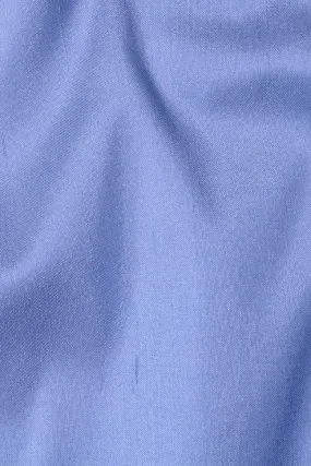 Parisian Blue Silk Shantung 54" Fabric