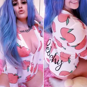 Peachy Babe Onesie