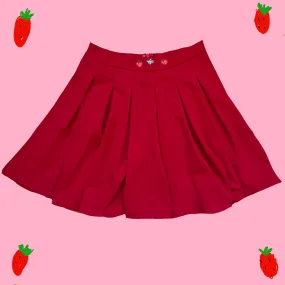 Reworked Strawberry skirt- M/10 SALE ITEM !