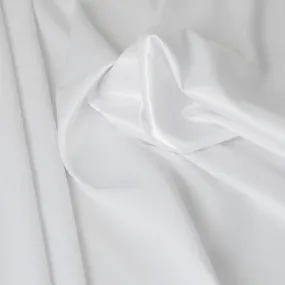 White Stretch Poly Satin 2441